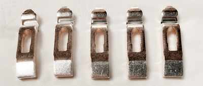 Ασημένιες επαφές που χρησιμοποιούνται για ελεγκτές τραμ